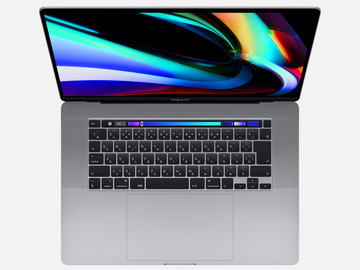 Apple MacBook Pro 16インチ CTO (Late 2019) スペースグレイ Core i9(2.4G/8C)/32G/512G/RadeonPro 5500M(4G)