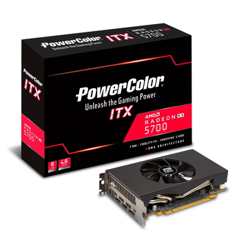 POWERCOLOR RX5700 ITX 8GB GDDR6（AXRX 5700 ITX 8GBD6-2DH） RX5700/8GB(GDDR6)/PCI-E