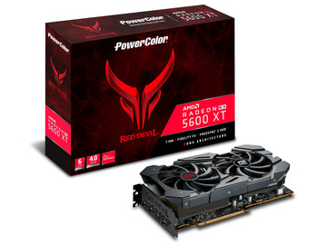 POWERCOLOR Red Devil Radeon RX 5600 XT(AXRX 5600XT 6GBD6-3DHE/OC) RX5600XT/6GB(GDDR6)/PCI-E