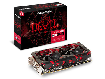 POWERCOLOR Red Devil Radeon RX 590 8GB GDDR5(AXRX 590 8GBD5-3DHV2/OC) RX590/8GB(GDDR5)/PCI-E