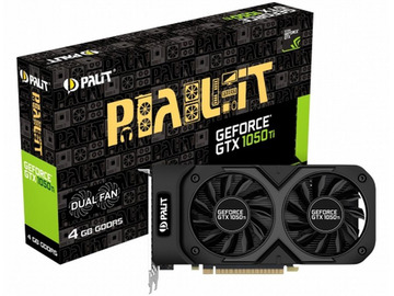 Palit GeForce 1050 Ti DUAL(NE5105T018G1-1071D) GTX1050Ti/4GB(GDDR5)/PCI-E