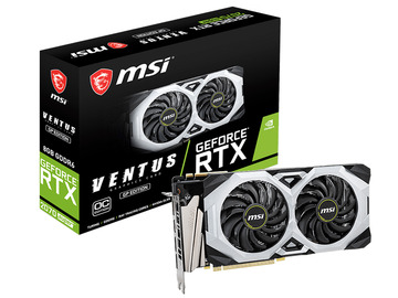 MSI GeForce RTX 2070 SUPER VENTUS GP OC RTX2070Super/8GB(GDDR6)/PCI-E