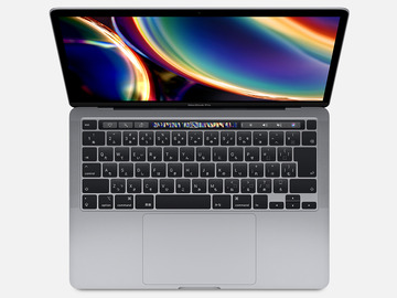Apple MacBook Pro 13インチ Corei5:1.4GHz 512GB スペースグレイ MXK52J/A (Mid 2020)
