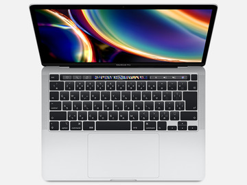 Apple MacBook Pro 13インチ CTO (Mid 2020) シルバー Core i5(2.0G)/32G/2T/Iris Plus