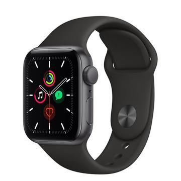 Apple Apple Watch SE 40mm GPS スペースグレイ/スポーツバンド ブラック S/M&M/L MYDP2J/A