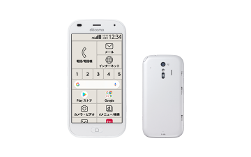 Fujitsu docomo 【SIMロックあり】 らくらくスマートフォン ホワイト 3GB 32GB F-42A AAF47550
