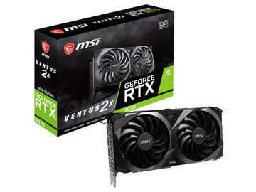 MSI GeForce RTX 3070 VENTUS 2X 8G OC LHR RTX3070(LHR)/8GB(GDDR6)