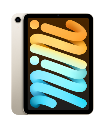 iPad mini（第6世代/2021） Cellular 256GB スターライト (国内版SIMロックフリー) MK8H3J/A