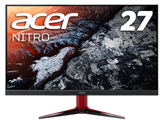 Acer NITRO VG272Xbmiipx [27インチ/1920x1080/IPS/非光沢/HDMI2.0x2/DP/240Hz/1ms(GtoG)](2020)