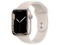  Apple Apple Watch Series7 45mm GPS スターライトアルミ/スポーツバンド スターライト