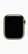  Apple Apple Watch Series7 45mm Cellular ゴールドステンレススチールケース (バンド無し)