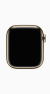 Apple Apple Watch Series7 45mm Cellular ゴールドステンレススチールケース (バンド無し)