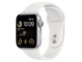  Apple Apple Watch SE2 40mm GPS シルバーアルミニウムケース/ホワイトスポーツバンド MNJV3J/A