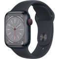  Apple Apple Watch Series8 41mm Cellular ミッドナイトアルミニウムケース/ミッドナイトスポーツバンド MNHV3J/A