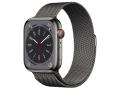  Apple Apple Watch Series8 45mm Cellular グラファイトステンレススチールケース/グラファイトミラネーゼループ MNKX3J/A