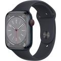  Apple Apple Watch Series8 45mm Cellular ミッドナイトアルミニウムケース/ミッドナイトスポーツバンド MNK43J/A