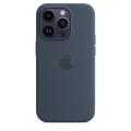 Apple MagSafe対応iPhone 14 Proシリコーンケース ストームブルー MPTF3FE/A