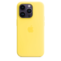 Apple MagSafe対応iPhone 14 Proシリコーンケース カナリアイエロー MQUG3FE/A