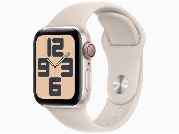 Apple Apple Watch SE2 40mm Cellular スターライトアルミニウムケース/スターライトスポーツバンド(S/M) MRFX3J/A