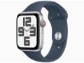  Apple Apple Watch SE2 44mm Cellular シルバーアルミニウムケース/ストームブルースポーツバンド(S/M) MRHF3J/A