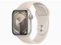  Apple Apple Watch Series9 41mm GPS スターライトアルミニウムケース/スターライトスポーツバンド(M/L) MR8U3J/A
