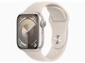  Apple Apple Watch Series9 41mm GPS スターライトアルミニウムケース/スターライトスポーツバンド(S/M) MR8T3J/A