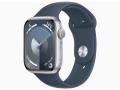  Apple Apple Watch Series9 45mm GPS シルバーアルミニウムケース/ストームブルースポーツバンド(S/M) MR9D3J/A