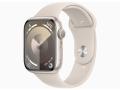  Apple Apple Watch Series9 45mm GPS スターライトアルミニウムケース/スターライトスポーツバンド(S/M) MR963J/A
