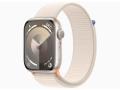  Apple Apple Watch Series9 45mm GPS スターライトアルミニウムケース/スターライトスポーツループ MR983J/A