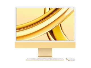 Apple iMac 24インチ 4.5K Retinaディスプレイ M3(CPU:8C/GPU:10C) 256GB イエロー Z19F (M3・2023)