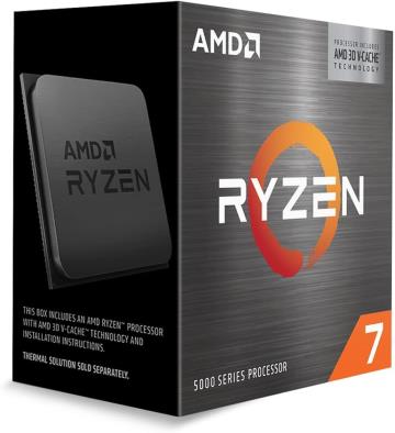 AMD Ryzen 7 5700X3D (3.0GHz/TC:4.1GHz) BOX AM4/8C/16T/L3 100MB/TDP105W