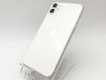  Apple au 【SIMロック解除済み】 iPhone 11 64GB ホワイト MHDC3J/A（後期型番）