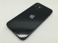  Apple UQmobile 【SIMロック解除済み】 iPhone 12 64GB ブラック MGHN3J/A