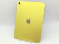 Apple iPad（第10世代） Wi-Fiモデル 64GB イエロー MPQ23J/A