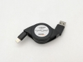 Amazon 巻取り式Lightning - USBケーブル(61cm)黒