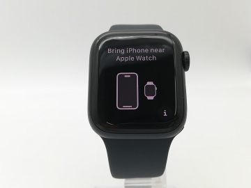 Apple Apple Watch Series8 41mm Cellular ミッドナイトアルミニウムケース/ミッドナイトスポーツバンド MNHV3J/A