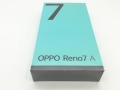 Oppo 国内版 【SIMフリー】 OPPO Reno7 A スターリーブラック 6GB 128GB CPH2353