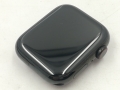 Apple Apple Watch HERMES Series7 45mm Cellular ブラックステンレス/Navy Single Tor