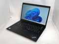 Lenovo ThinkPad X390 20Q00054JP ブラック【i5-8265U 8G 256G(SSD) WiFi 4G/LTE 13LCD(1920x1080) Win10P】