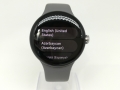  Google Pixel Watch Bluetooth/Wi-Fiモデル PolishedSilverケース/Charcoalアクティブバンド GA03305-TW