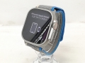  Apple Apple Watch Ultra 49mm Cellular チタニウムケース/ブルー/グレイトレイルループ M&L MQFV3J/A