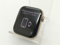 Apple Apple Watch Series9 45mm Cellular ゴールドステンレススチールケース/クレイスポーツバンド(S/M) MRMR3J/A
