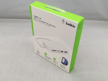 Belkin CONNECT USB-C 6-in-1マウント付きマルチポートハブ INC011btWH
