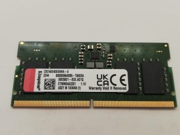 DDR5 SODIMM 8GB DDR5-4800(PC5-38400)【ノートPC用】	
