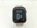 Apple Apple Watch Series4 44mm GPS ゴールドアルミニウム/ピンクサンドスポーツループ MU6G2J/A