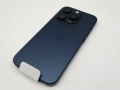  Apple 国内版 【SIMフリー】 iPhone 15 Pro 128GB ブルーチタニウム MTUA3J/A