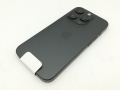  Apple 国内版 【SIMフリー】 iPhone 15 Pro 256GB ブラックチタニウム MTUC3J/A