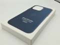 Apple MagSafe対応iPhone 15 Pro Maxファインウーブンケース パシフィックブルー MT4Y3FE/A